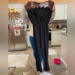 Black Hommage jumpsuit